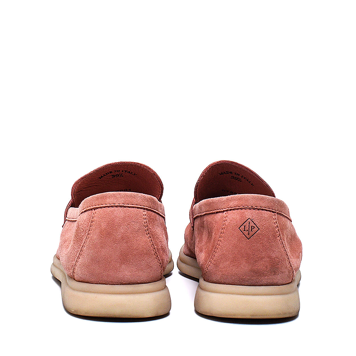 Loro Piana - Pink Suede Summer Charms Walk Loafer